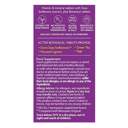 Vitabiotics Menopace Plus 56 Count Pack Of 1 Beautyceuticals Llc