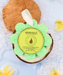 Alternative view of Spongellé® Coconut Verbena | Wild Flower Soap Sponge – 14+ WASHES