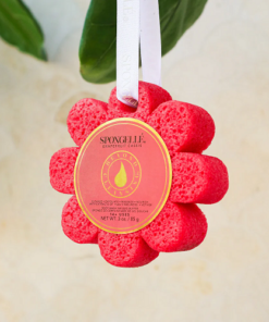 Alternative view of Spongellé® Grapefruit Cassis | Wild Flower Soap Sponge – 14+ WASHES
