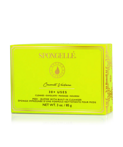 Alternative view of Spongellé® Coconut Verbena | Pedi Buffer Soap Sponge – 30+ WASHES