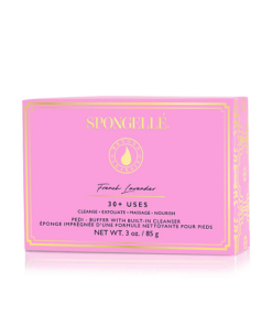 Alternative view of Spongellé® French Lavender | Pedi Buffer Soap Sponge – 30+ WASHES