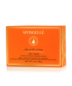 Alternative view of Spongellé® Lily of the Valley | Pedi Buffer Soap Sponge – 30+ WASHES