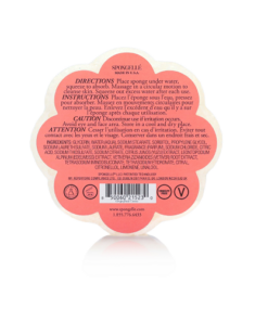 Alternative view of Spongellé® Grapefruit Cassis | Daisy Spongette – 7+ WASHES